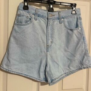 Levi’s high waisted mom shorts
